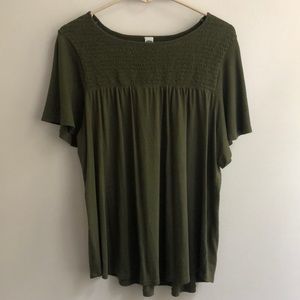 Women’s Olive Green Shirt